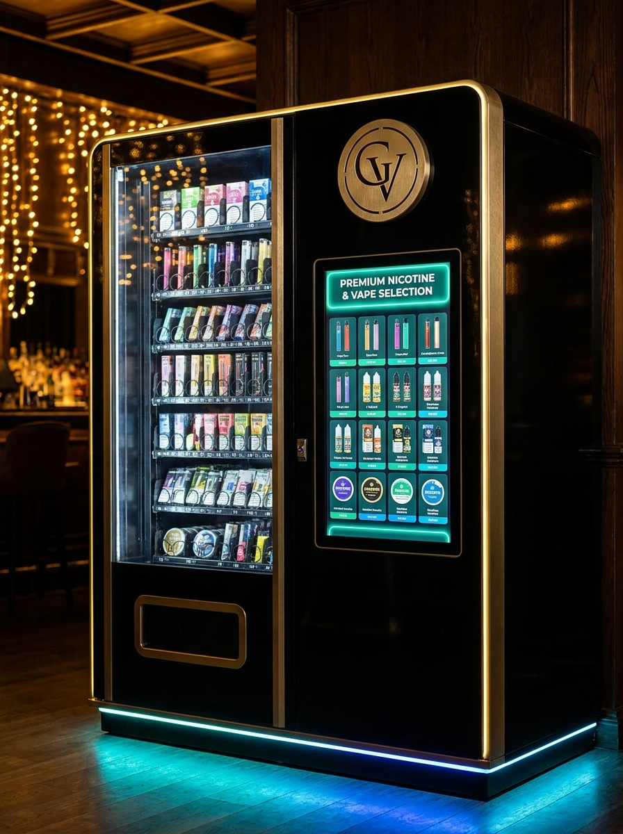 Gennaro Vending premium nicotine & vape vending machine